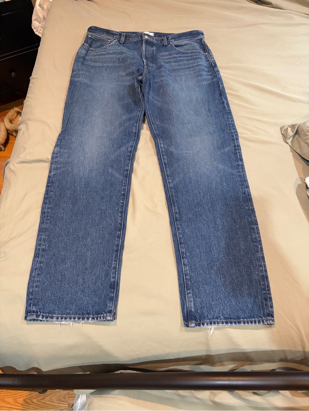 Madewell Dean Easy Straight Jean